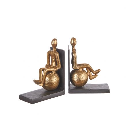 Fermalibri scultura 2 pz 