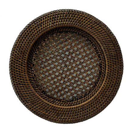 Set 6 sottopiatti Botanio marrone 32 cm 
